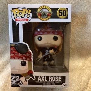 Funko Pop Axl Rose Guns N Roses 50 Vinyl Figure
